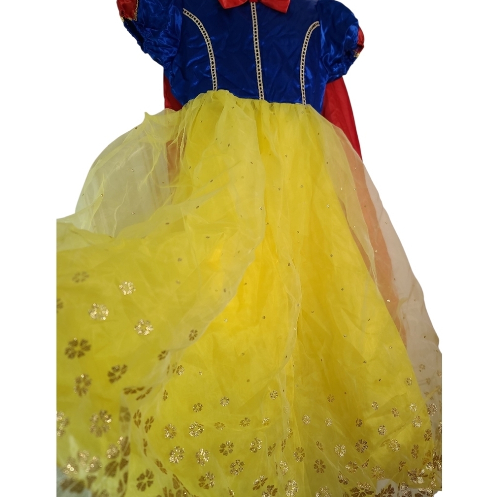 DISNEY'S Princess Snow White Dress Cosplay   girls 8/10